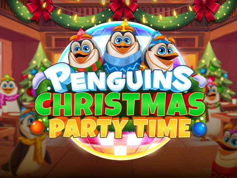 Penguins Christmas Party Time